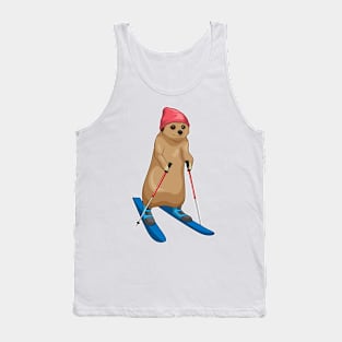 Meerkat Skier Ski Tank Top